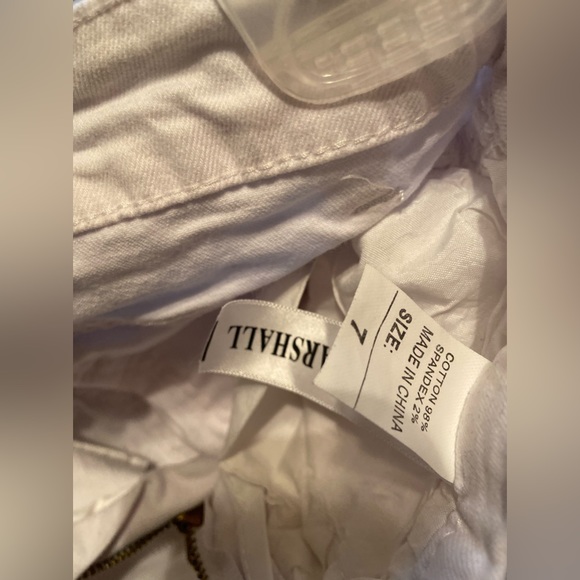 Fred Marshall white jeans size 7 - Picture 4 of 4